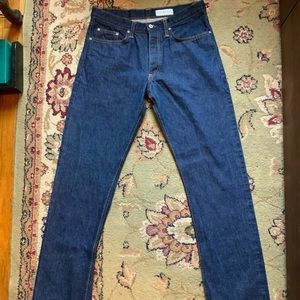 Gustin American made blue jeans